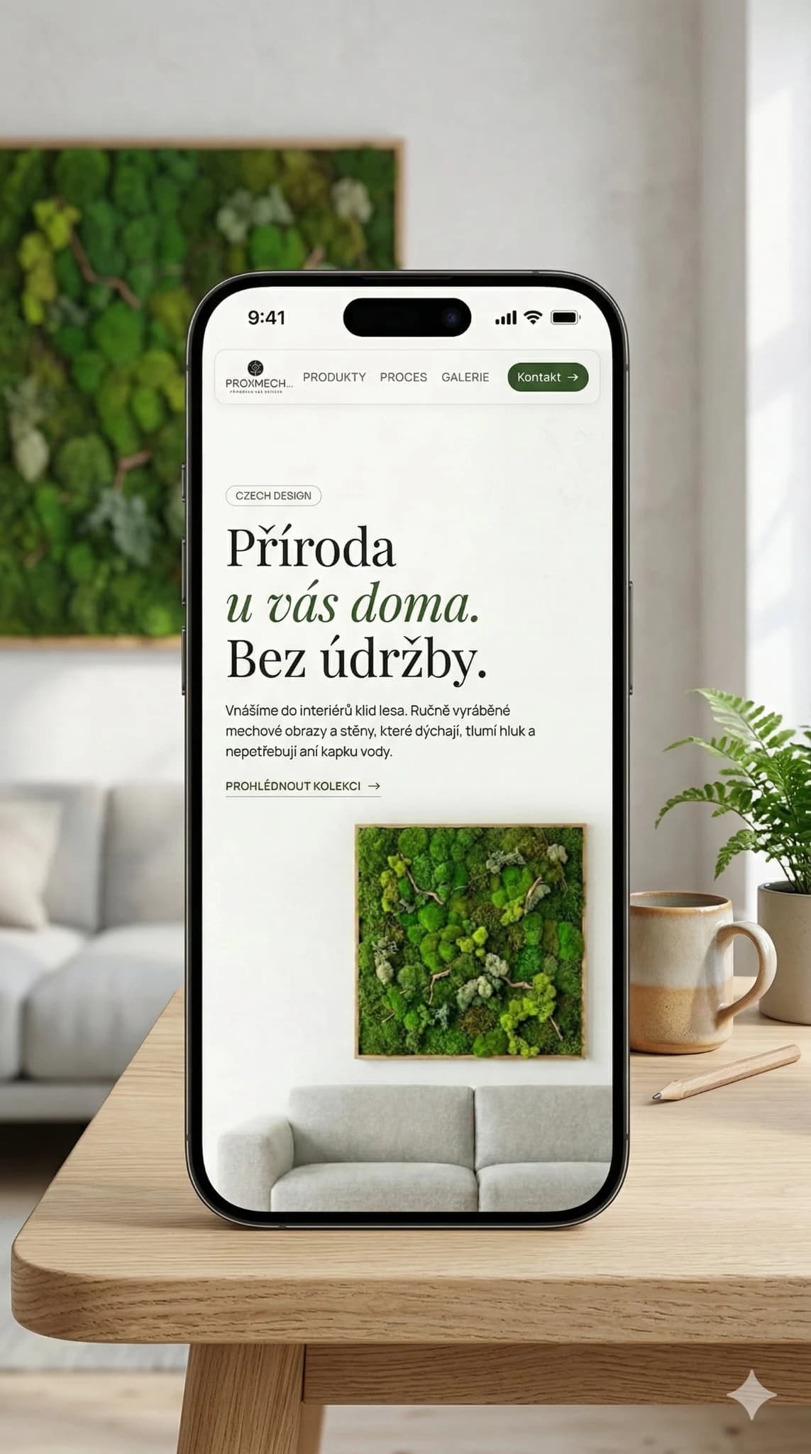 Profimech, mobilní verze