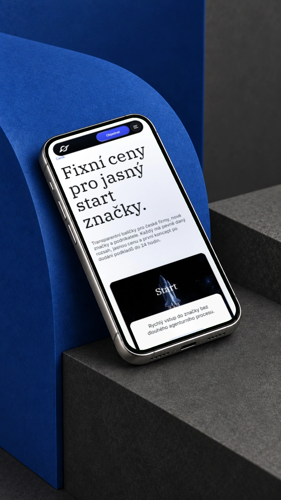 Singularity — mobilní přehled nabídky