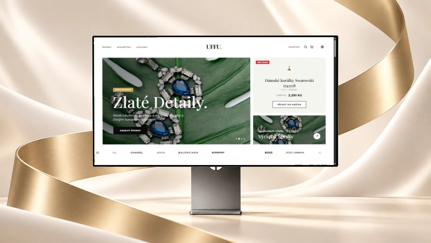 UFFU — web na monitoru